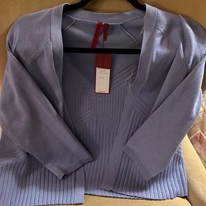 Summer cornflower blue sweater